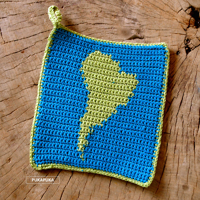 South America Potholder