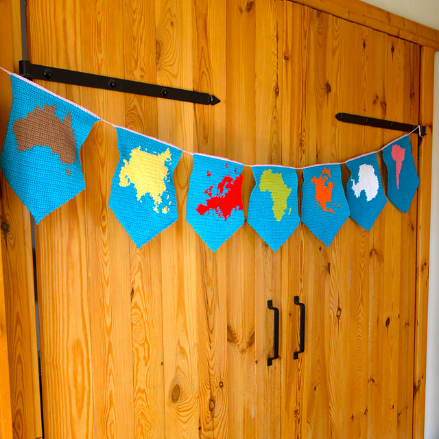 Continents Bunting