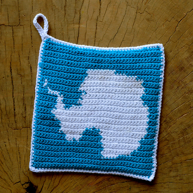 Antarctica Potholder