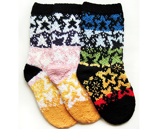 Starry Night Christmas Stockings