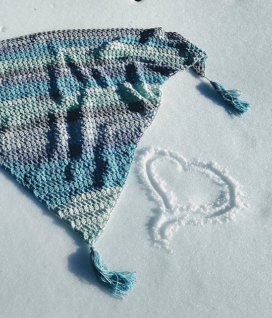 Snowdrift Shawl