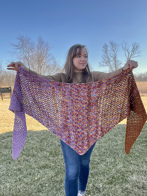 Foreshadow Shawl