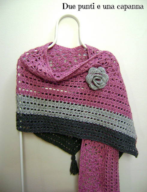 Old Rose Shawl