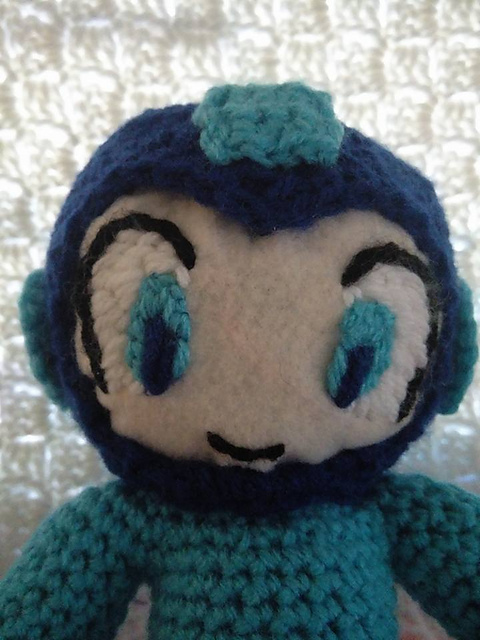 Megaman Amigurumi Doll