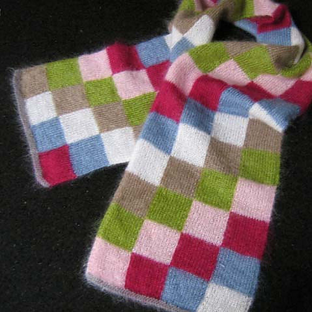 Powder Puff Scarf