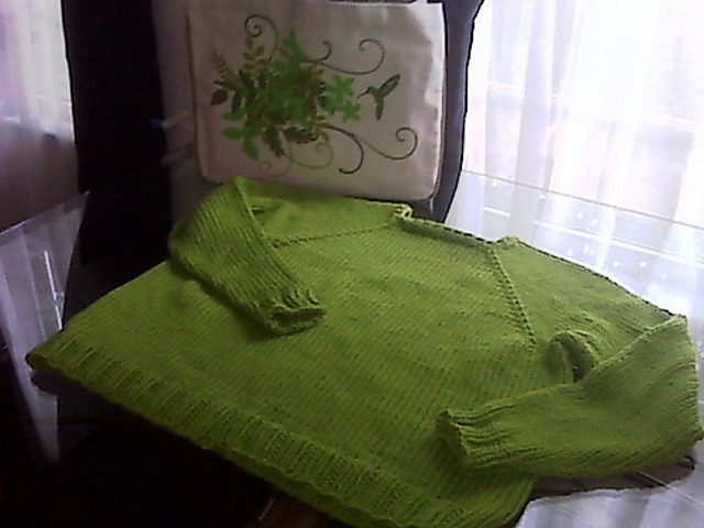 Favorite Green Sweater
