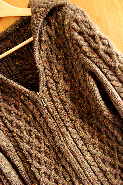Smocked Cables Jacket
