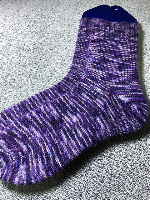 Simplistic Socks Two at a Time
