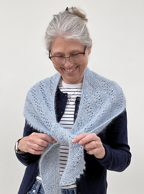 Gentle Rain Shawl