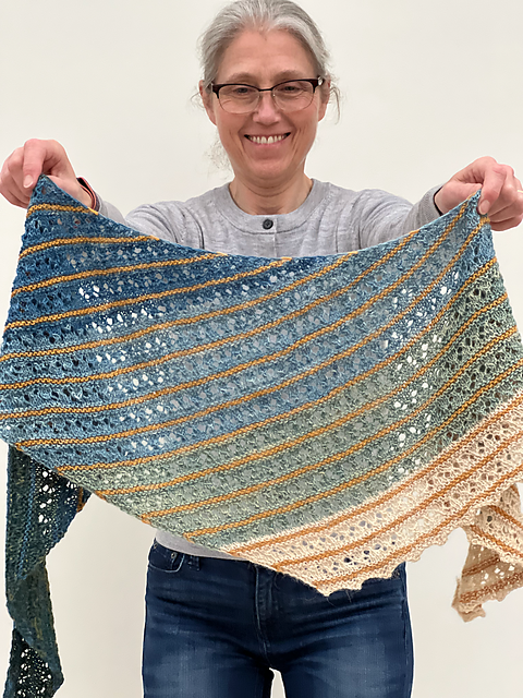 Beach Walk Shawl