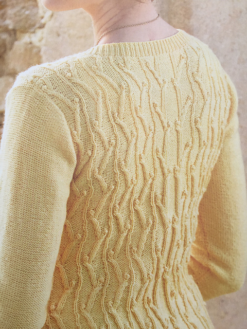Rosebud Trellis Cardigan