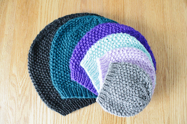 Seed Stitch Textured Beanie