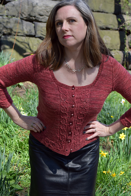 Pomegranate Cardi