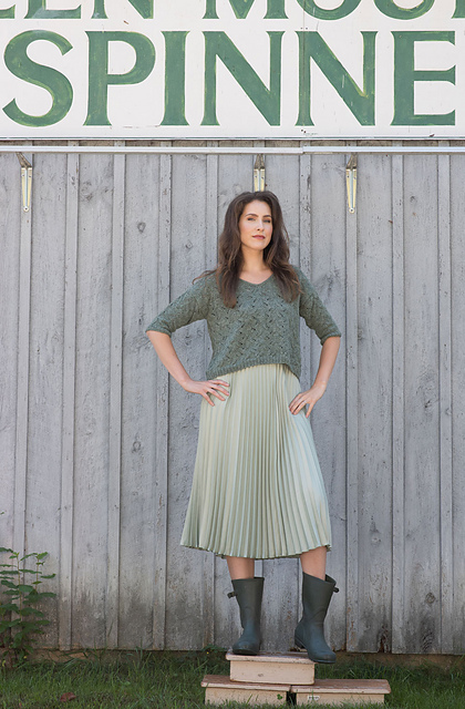 Green Leaf Pullover