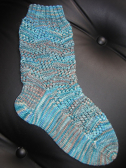 Tilting Block Socks