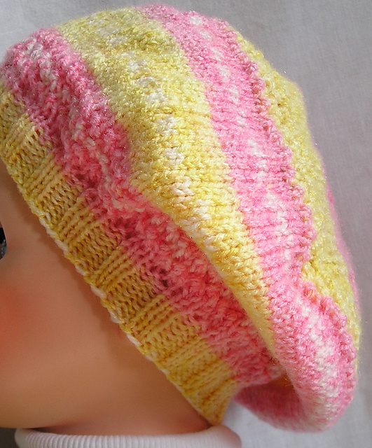 Berry Slouchy Hat