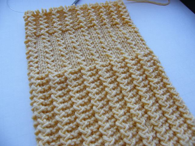 Manly Scarf #4: Corn Rows Scarf