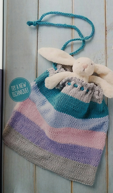 Baby Stripes Drawstring Bag
