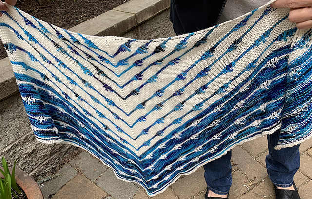 Extended Stitch Shawl