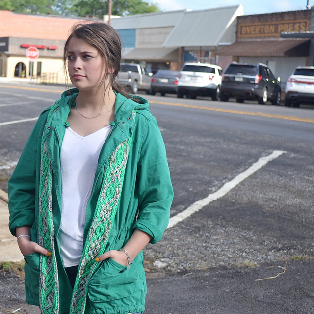 Wicked Little Towns Cable Scarf