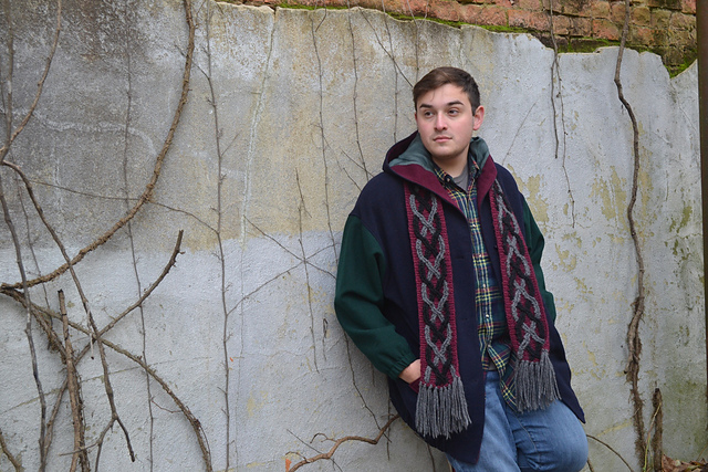 Mr. No-Name Kid Cable Scarf