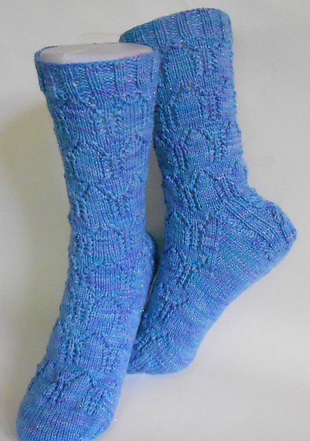 Sail Lace Socks II (Cuff Down)