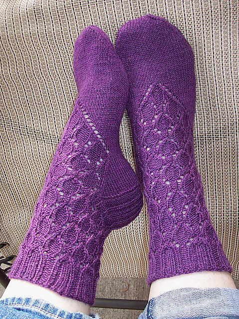 Tulip & Arrow Socks (Cuff Down)