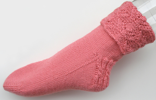 Blossom Cuffed Sox III (Cuff Down)