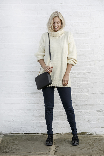 Relaxed Polo Sweater