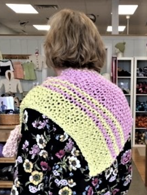 Big Cotton Summer Shawl
