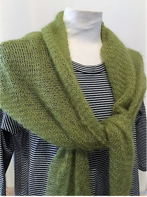 Easy Garter Lace Shawl