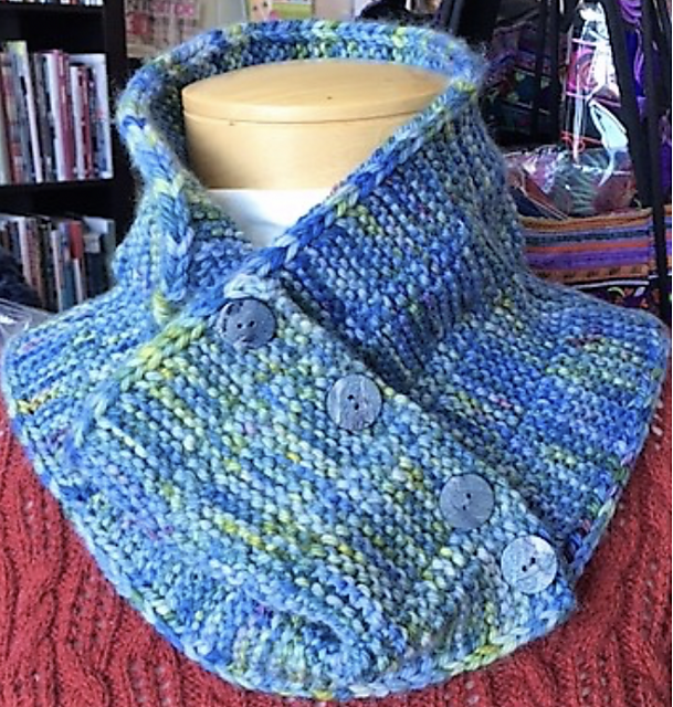 Four Button Seascape Cowl
