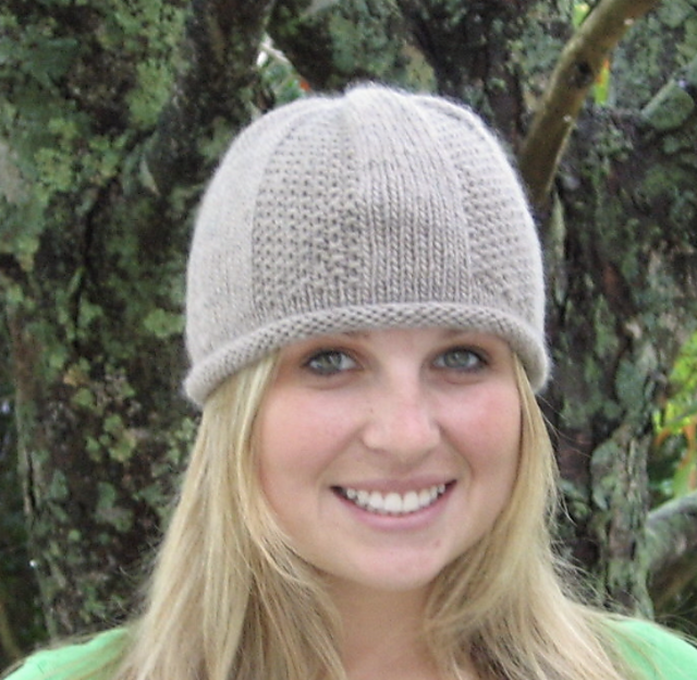 Seed and Rib Hat