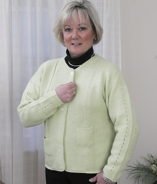 Sideways Cardigan