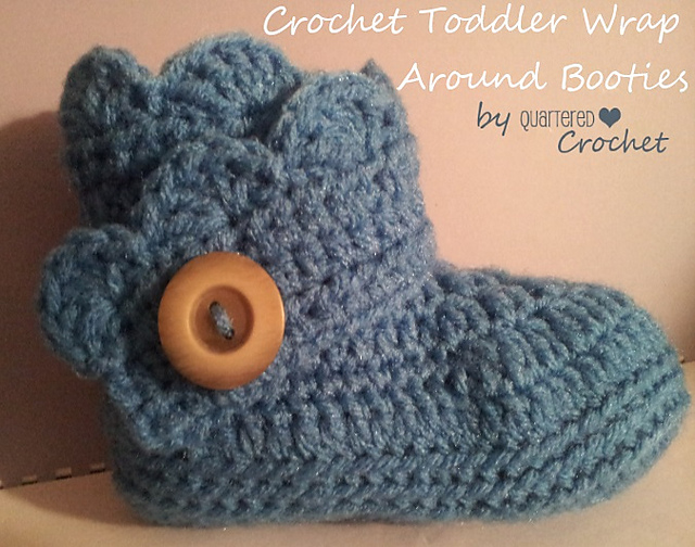 Toddler Wrap Around Boots size 8/10