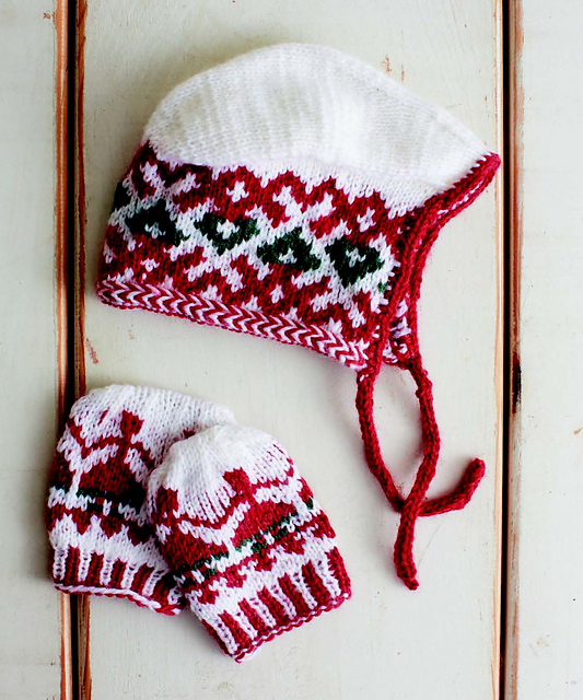Päivätär Bonnet and Mittens