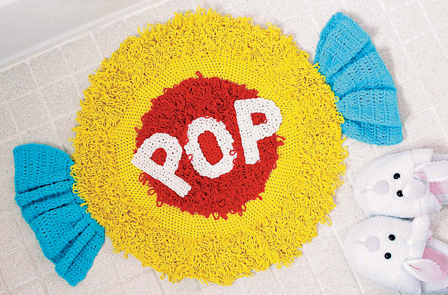 Bubble Gum Bath Mat