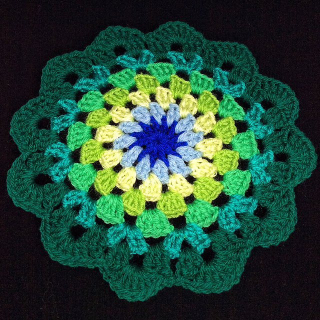 Peace In 8 Rounds Mandala