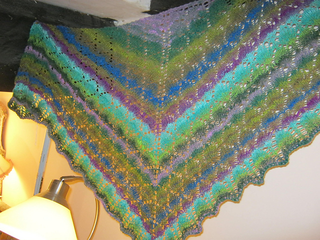 Lace Leaf Shawl
