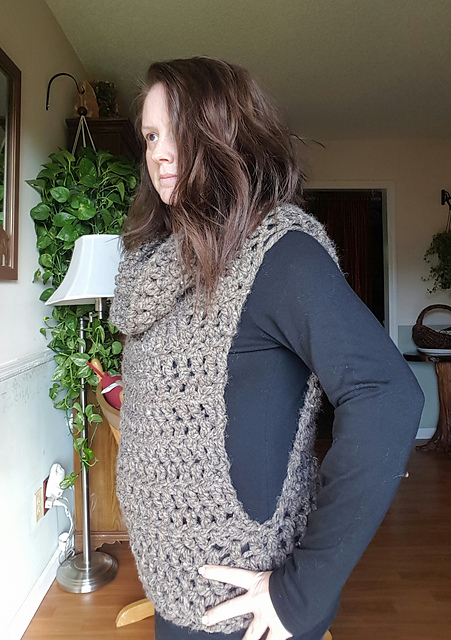 Poncho Cowl Scarf