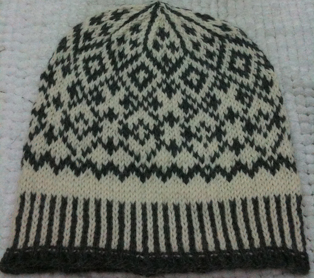 Gray and White