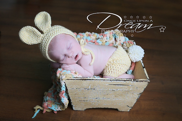 Bunny Bonnet & Shorts