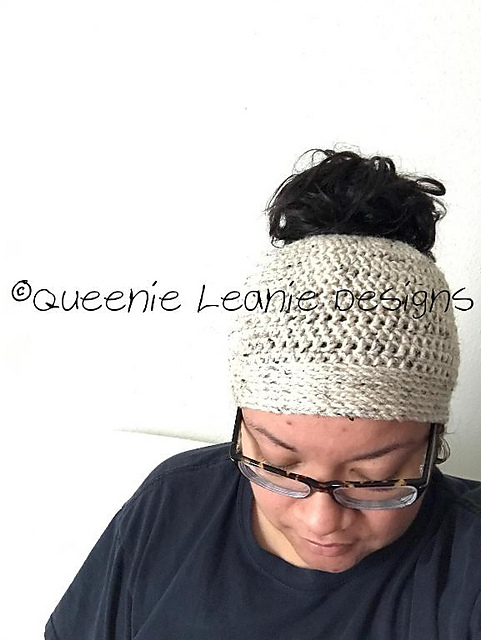 Messy Bun Hat