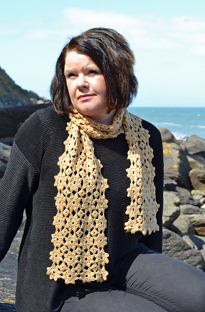 Morgana Too Crochet Scarf