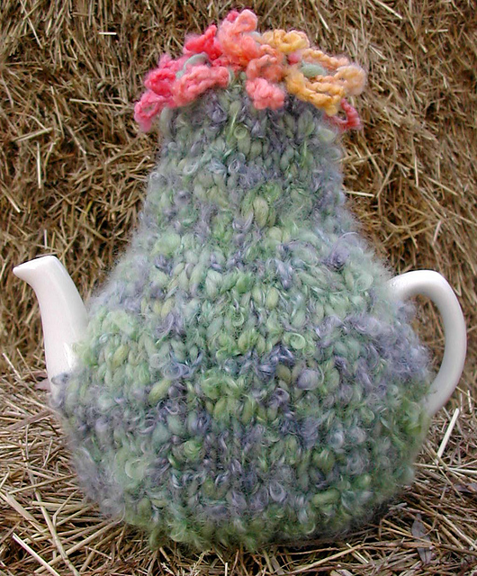 Vintage Dye Studio Gherkin tea cosy