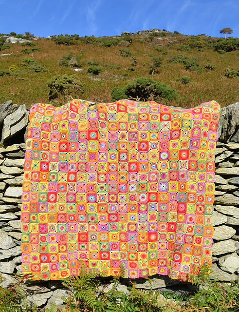 Cornucopia Crochet Afghan/Blanket