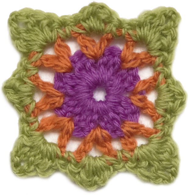 Erica Crochet Motif