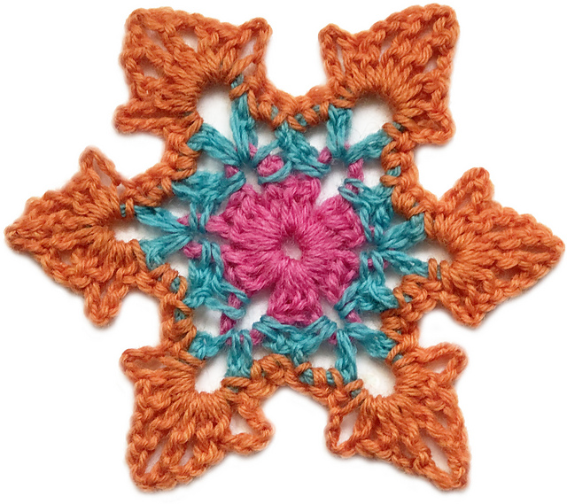 Snowflake Crochet Motif