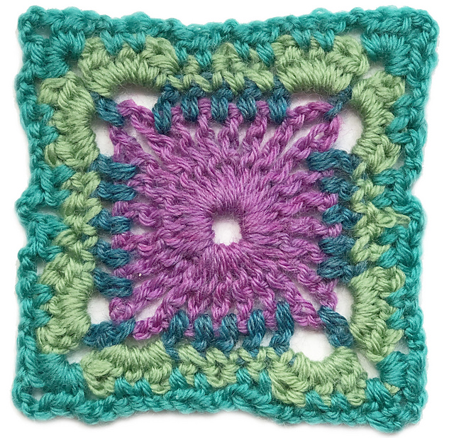 Gloriana Crochet Motif