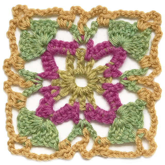 Pearl Crochet Motif